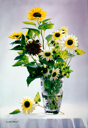 Vase of Sunflowers cps221