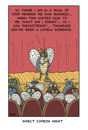 Insect Comedy Night