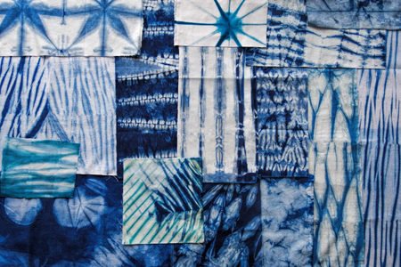 Shibori Patchwork Indigo