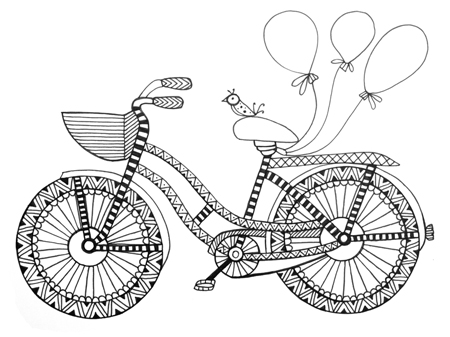 Vehicle Bicycle Balloons