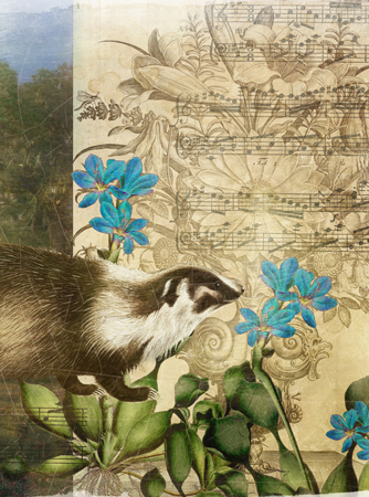 Whimsical Animals – Badger