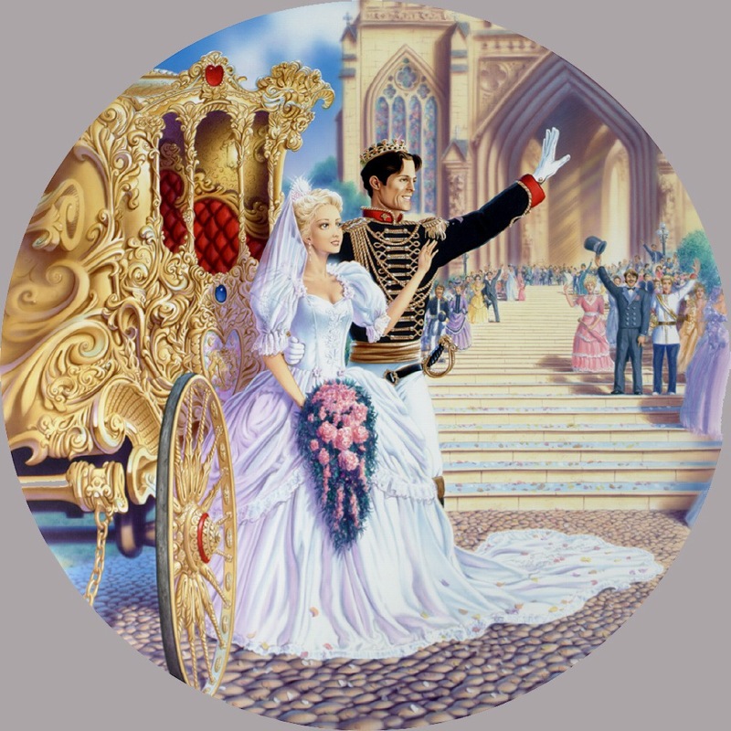 Cinderella Leaving the Cathedral Variant 1