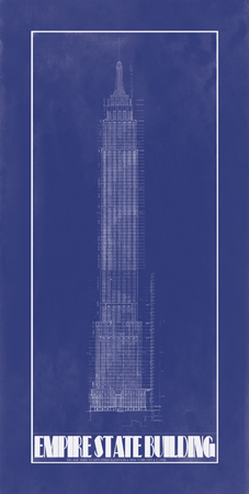 Empire State Building Blueprint