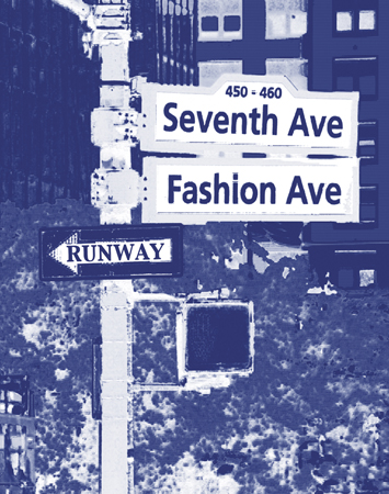 Fashion Ave in Blue