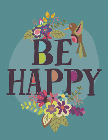 Be Happy (Hummingbird)