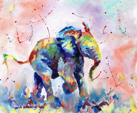 Colorful Elephant