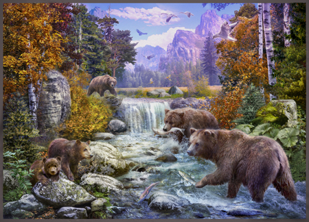 Bear In Mountains