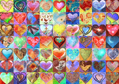 Hearts Grid