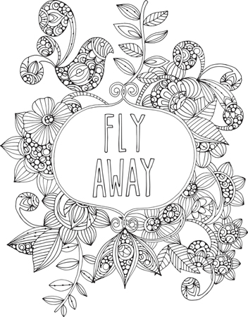 Fly Away BW