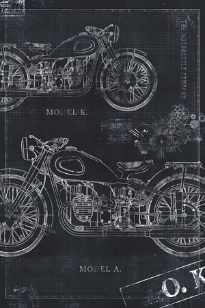 Blueprint Motorcycle black