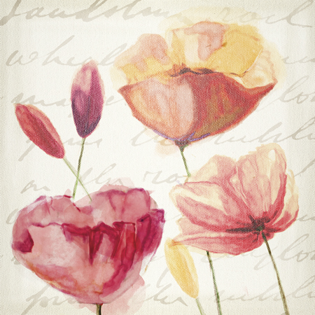 Watercolor Poppies