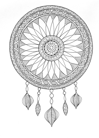 Dream Catcher BW