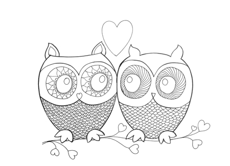 Valentine Owls