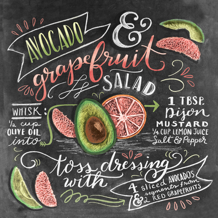 Avocado Grapefruit Salad