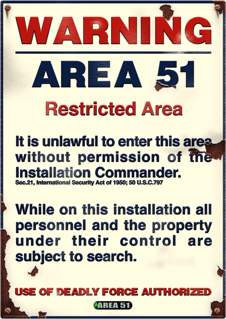 Are 51 / Restricted Area