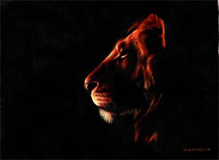 Lion head Twillight