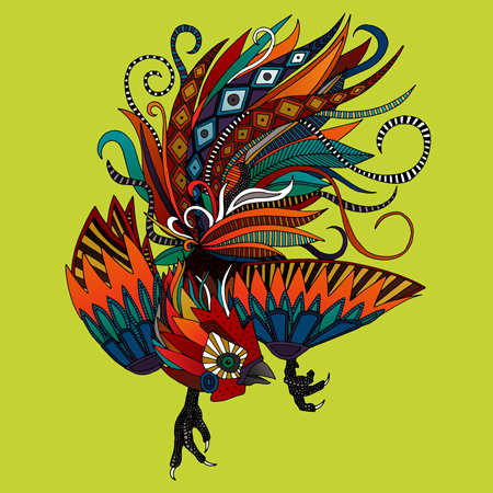 Colourful Rooster