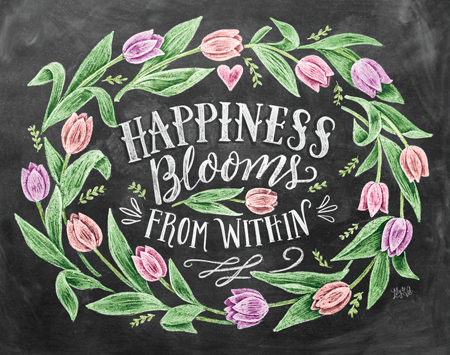 Happiness Blooms From Within