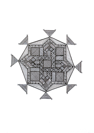 Geometric Mandala 9