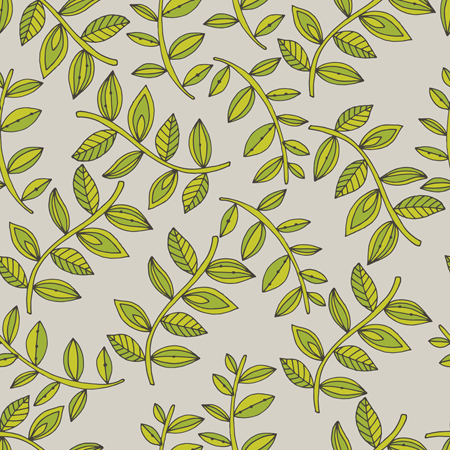 Green Leaf Pattern