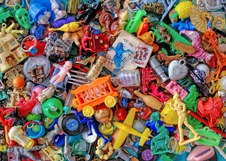 Junk Drawer Treasure Close Up