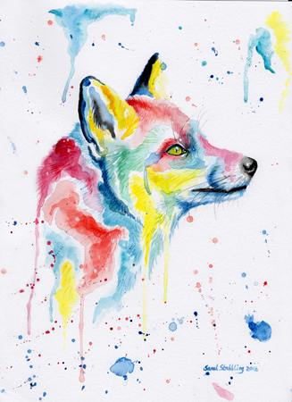 Multicolour Fox