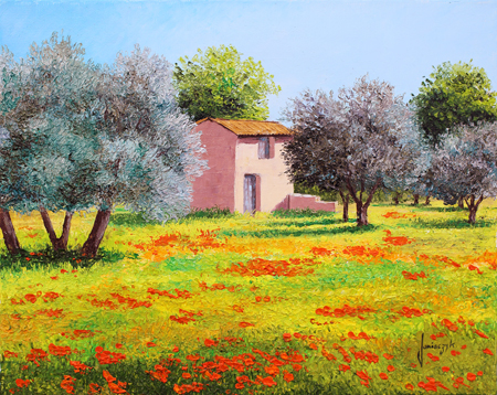 House Among Olive Trees