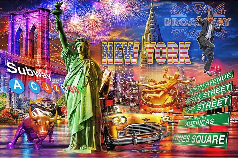 New York Collage Puzzle