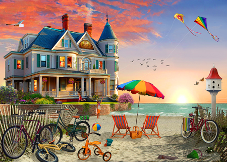 Victorian Beach House (Euro)