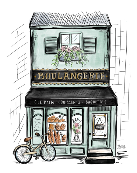 French Shop Front – Bakery