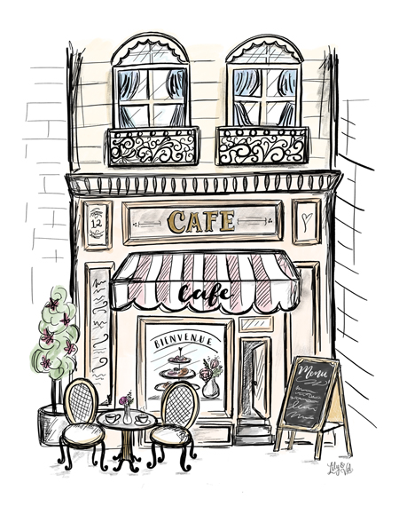 French Shop Front – Cafe