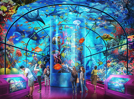 Aquarium Walkway