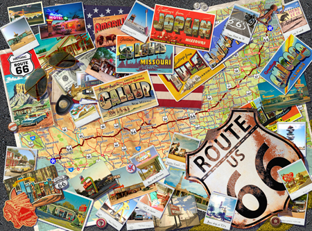 Route 66 Map