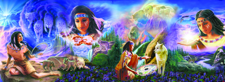 Native American Panorama