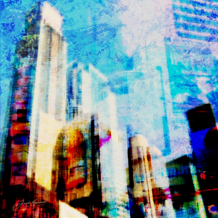 City Collage – New York Blues