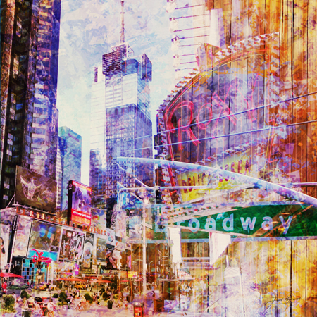 City Collage – New York Broadway