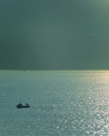 Sunset Napoli Fishing