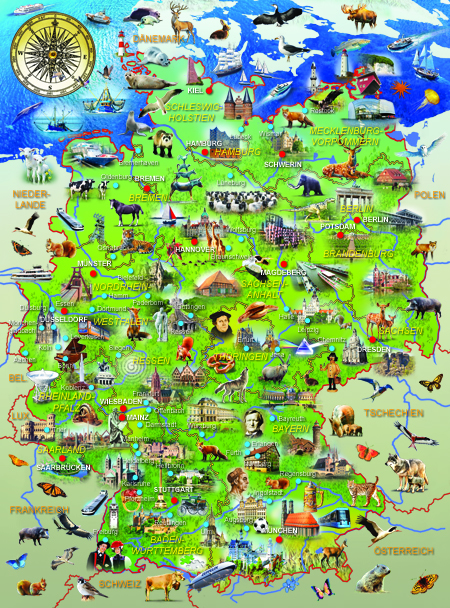 Map of Germany