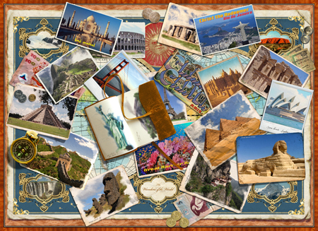 World Wonder Postcards