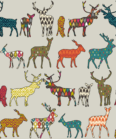 Patterned Deer Stone Pattern