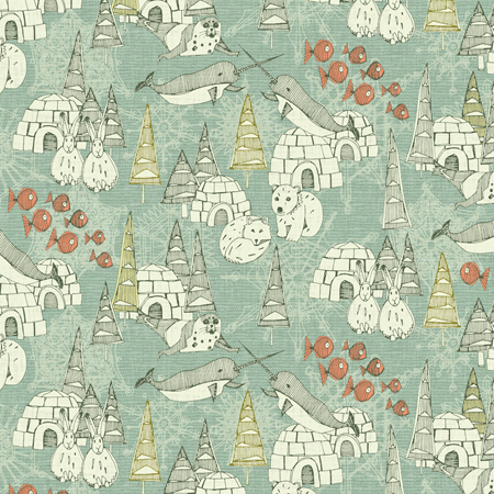 Arctic Retro Pattern