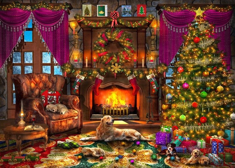 Cosy Christmas Room