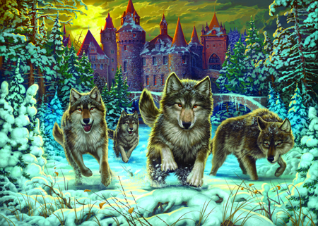 Running Wolves and The Castle