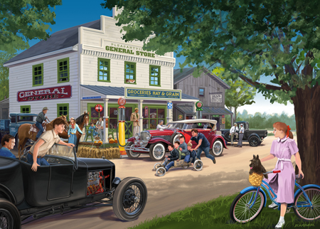 General Store and Vintage Cars