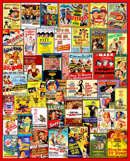 Vintage Comedy Film Posters