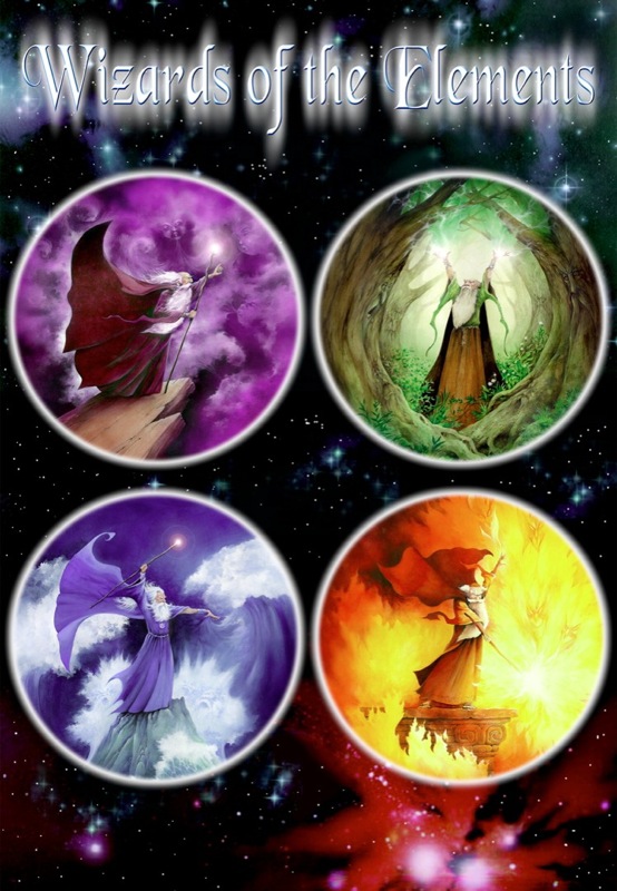 4 Wizards of the Elements