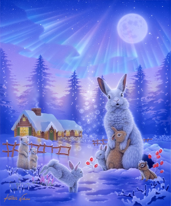 Winter Home Rabbits