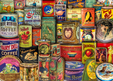 Antique Advertising Tins