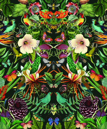 Mirrored Botanical