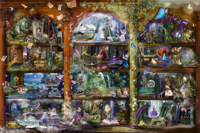 Enchanted Fairytale Library